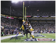 2011-2013 M.D. Jennings Green Bay Packers Signed 11"x 14" Photo (JSA)