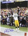 1995-2001 Antonio Freeman Green Bay Packers Signed 11"x 14" Photo (JSA)