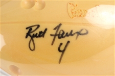 1995 Brett Favre Green Bay Packers Signed Foamnation Cheese Football Display (JSA) 247/250