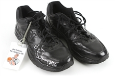2006-09 Bob Delaney NBA Referee Signed Game Worn Jersey & Sneakers Plus Signed Photo - Lot of 3 (MEARS LOA/JSA)