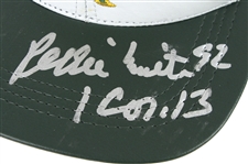 1990's Reggie White Green Bay Packers Signed NFL Branded Leather Cap (JSA)