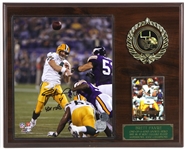 1992-2007 Brett Favre Green Bay Packers Jersey and Framed Photos (Lot of 7)