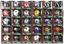 1995 Ertl Collectibles Goal Line Die-Cast Metal Mini Football Helmet Banks (Lot of 30)