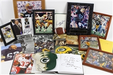 1990s-2000s Green Bay Packers Signed Photos, Footballs, Plaques and more (Lot of 25+)(JSA)