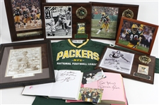1990s-2000s Green Bay Packers Signed Photos, Footballs, Plaques and more (Lot of 25+)(JSA)