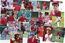 1980s-2000s Chicago Cubs and Cincinnati Reds Signed 8”x 10” Photos Including Steve Trout, Larry Sorensen, and more (Lot of 100+)(JSA)