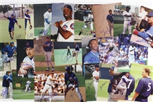 1980s-2000s Chicago Cubs and Cincinnati Reds Signed 8”x 10” Photos Including Steve Trout, Larry Sorensen, and more (Lot of 100+)(JSA)