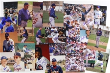 1980s-2000s Chicago Cubs and Cincinnati Reds Signed 8”x 10” Photos Including Steve Trout, Larry Sorensen, and more (Lot of 100+)(JSA)