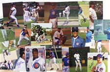 1980s-2000s Chicago Cubs and Cincinnati Reds Signed 8”x 10” Photos Including Steve Trout, Larry Sorensen, and more (Lot of 100+)(JSA)