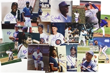 1970s-2000s Chicago Cubs Signed 8”x 10” Photos Including Leon Durham, Goose Gossage, Bill Buckner and more (Lot of 95+)(JSA)