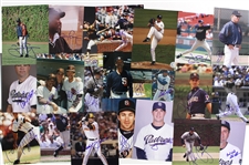 1980s-2000s San Diego Padres Signed 8”x 10” Photos Including Steve Garvey, Tony Gwynn, and more (Lot of 95+)(JSA)