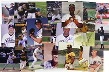 1980s-2000s San Diego Padres Signed 8”x 10” Photos Including Steve Garvey, Tony Gwynn, and more (Lot of 95+)(JSA)