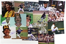 1980s-2000s San Diego Padres Signed 8”x 10” Photos Including Steve Garvey, Tony Gwynn, and more (Lot of 95+)(JSA)