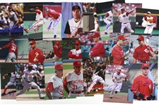 1970s-2000s Cincinnati Reds Signed 8”x 10” Photos Including Dusty Baker, Dave Collins, Herm Winningham, and more (Lot of 100+)(JSA)