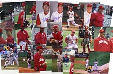 1970s-2000s Cincinnati Reds Signed 8”x 10” Photos Including Dusty Baker, Dave Collins, Herm Winningham, and more (Lot of 100+)(JSA)