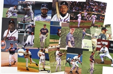 1970s-2000s Atlanta Braves Signed 8”x 10” Photos Including Al Hrabosky, Dale Murphy, Glenn Hubbard, and more (Lot of 115+)(JSA)