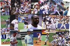 1970s-2000s Atlanta Braves Signed 8”x 10” Photos Including Al Hrabosky, Dale Murphy, Glenn Hubbard, and more (Lot of 115+)(JSA)
