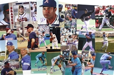 1970s-2000s Atlanta Braves Signed 8”x 10” Photos Including Al Hrabosky, Dale Murphy, Glenn Hubbard, and more (Lot of 115+)(JSA)