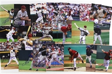 1990s-2000s Miami Marlins / Arizona Diamondbacks / Seattle Mariners Signed 8”x 10” Photos (Lot of 100+)(JSA)