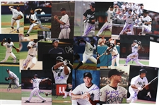 1990s-2000s Miami Marlins / Arizona Diamondbacks / Seattle Mariners Signed 8”x 10” Photos (Lot of 100+)(JSA)