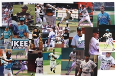 1990s-2000s Miami Marlins / Arizona Diamondbacks / Seattle Mariners Signed 8”x 10” Photos (Lot of 100+)(JSA)