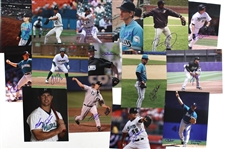 1990s-2000s Miami Marlins / Arizona Diamondbacks / Seattle Mariners Signed 8”x 10” Photos (Lot of 100+)(JSA)
