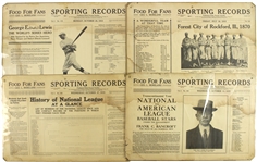 1915 Sporting Records Including Baseball, Boxing, Auto Racing and more (Lot of 20+)
