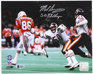 1985 Mike Singletary Chicago Bears Autographed 8x10 Color Photo (Beckett COA) 