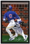 2002 Sammy Sosa Chicago Cubs Signed 21"x 31" Framed Giclee (JSA)