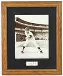 1950-1967 Whitey Ford New York Yankees Signed 19"x 23" Framed Photo (JSA)