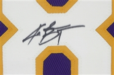 2003 Kobe Bryant Los Angeles Lakers Signed 29x 42 Framed Jersey (Tristar)