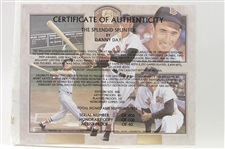 1939-1960 Ted Williams Boston Red Sox Signed 25x 31 Lithograph (JSA)