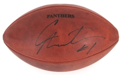 2000s Cam Newton Carolina Panthers Signed NFL Goodell Football *JSA*