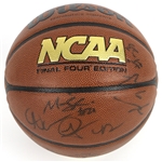 2006-07 Wisconsin Badgers Team Signed Wilson NCAA Basketball w/ 12 Signatures Including Bo Ryan, Brian Butch, Alando Tucker & More (JSA)