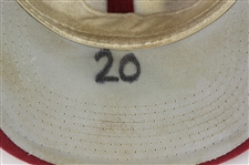 1985-89 Mike Schmidt Philadelphia Phillies Game Worn Cap (MEARS LOA)