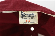 1985-89 Mike Schmidt Philadelphia Phillies Game Worn Cap (MEARS LOA)