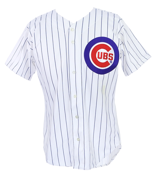 2000s Mark Prior Chicago Cubs Signed Jersey (JSA)