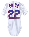 2000's Mark Prior Chicago Cubs Signed Jersey (JSA)