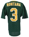 2000s Joe Montana Notre Dame Fighting Irish Signed & Inscribed Jersey (JSA/Steiner) 1/16