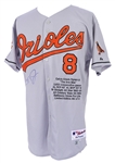 2003 Cal Ripken Jr. Baltimore Orioles Signed Career Highlights Embroidered Jersey (JSA) 4/8