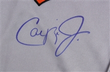2003 Cal Ripken Jr. Baltimore Orioles Signed Career Highlights Embroidered Jersey (JSA) 4/8
