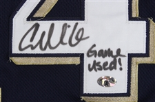 2009 Casey McGehee Milwaukee Brewers Signed Game Worn Alternate Jersey (MEARS LOA/JSA)