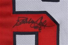 2008 Bobby Cox Atlanta Braves Signed Game Worn Road Jersey (MEARS LOA/JSA)