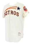 1965 Jimmy Adair Houston Astros Game Worn Home Jersey (MEARS A10) First Season as Astros