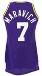 1977-1979 Pete Maravich New Orleans/Utah Jazz Game Worn Road Jersey (MEARS A10)