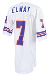 1985 John Elway Denver Broncos Signed Game Worn Road Jersey (MEARS A10/JSA)