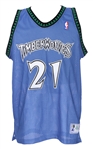 1990s (late) Kevin Garnett Minnesota Timberwolves Jersey 
