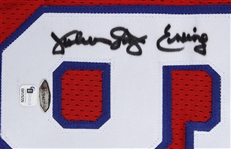 2000's Julius Dr. J Erving Philadelphia 76ers Signed Jersey (TriStar)