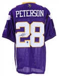 2008 Adrian Peterson Minnesota Vikings Signed Jersey (JSA)