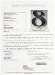 2008 Ryan Braun Milwaukee Brewers Signed Jersey (JSA Full Letter)
